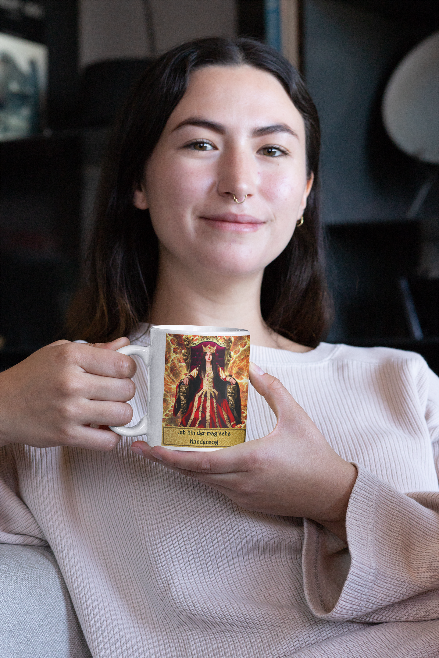 Magic mug "I am the magical customer draw"